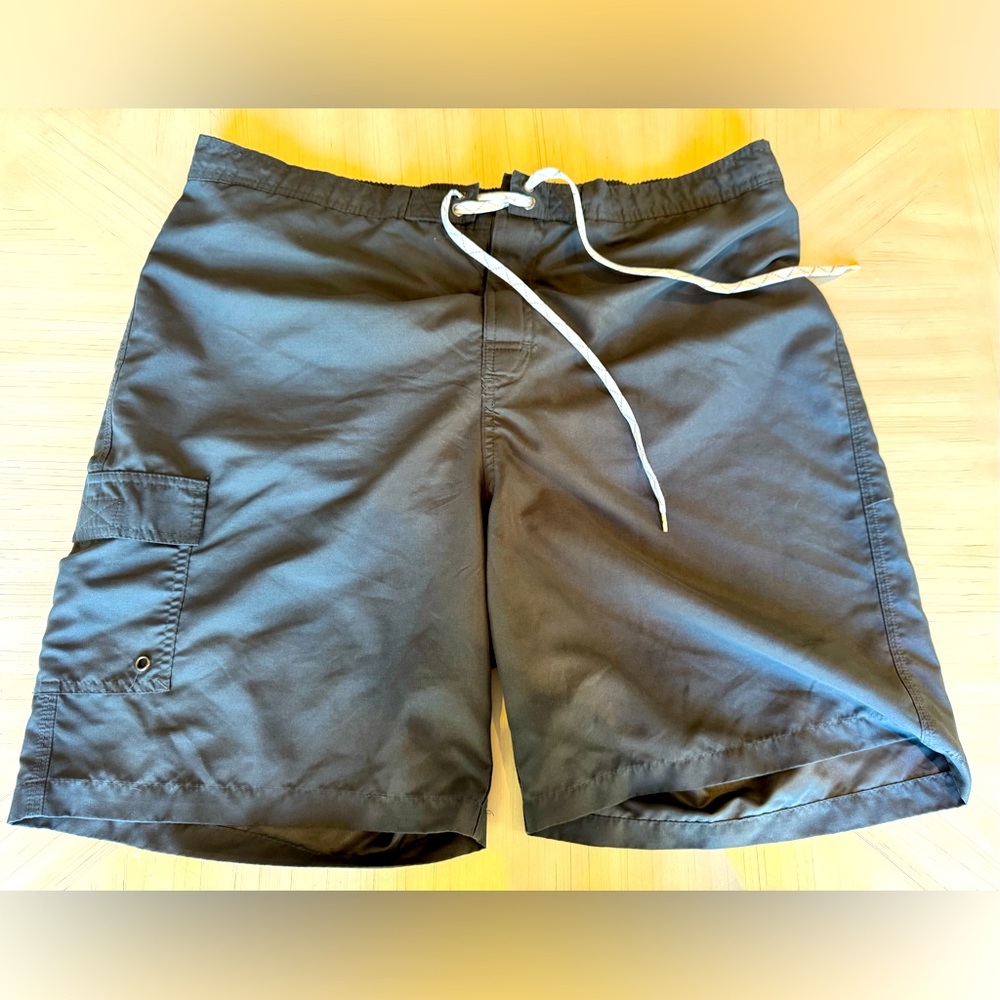 Merona Classic Cargo Board Shorts Swim Trunks Men’s Size XL